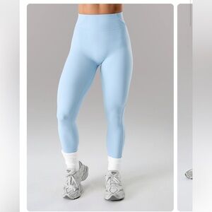 Alphalete High-Rise Leggings — Light Blue